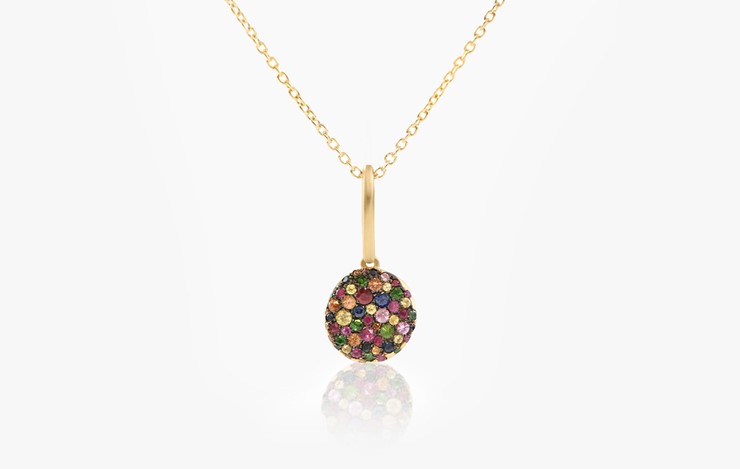 BABY MALAK ORIGINAL DROP BONBON SMALL ROUND NECKLACE